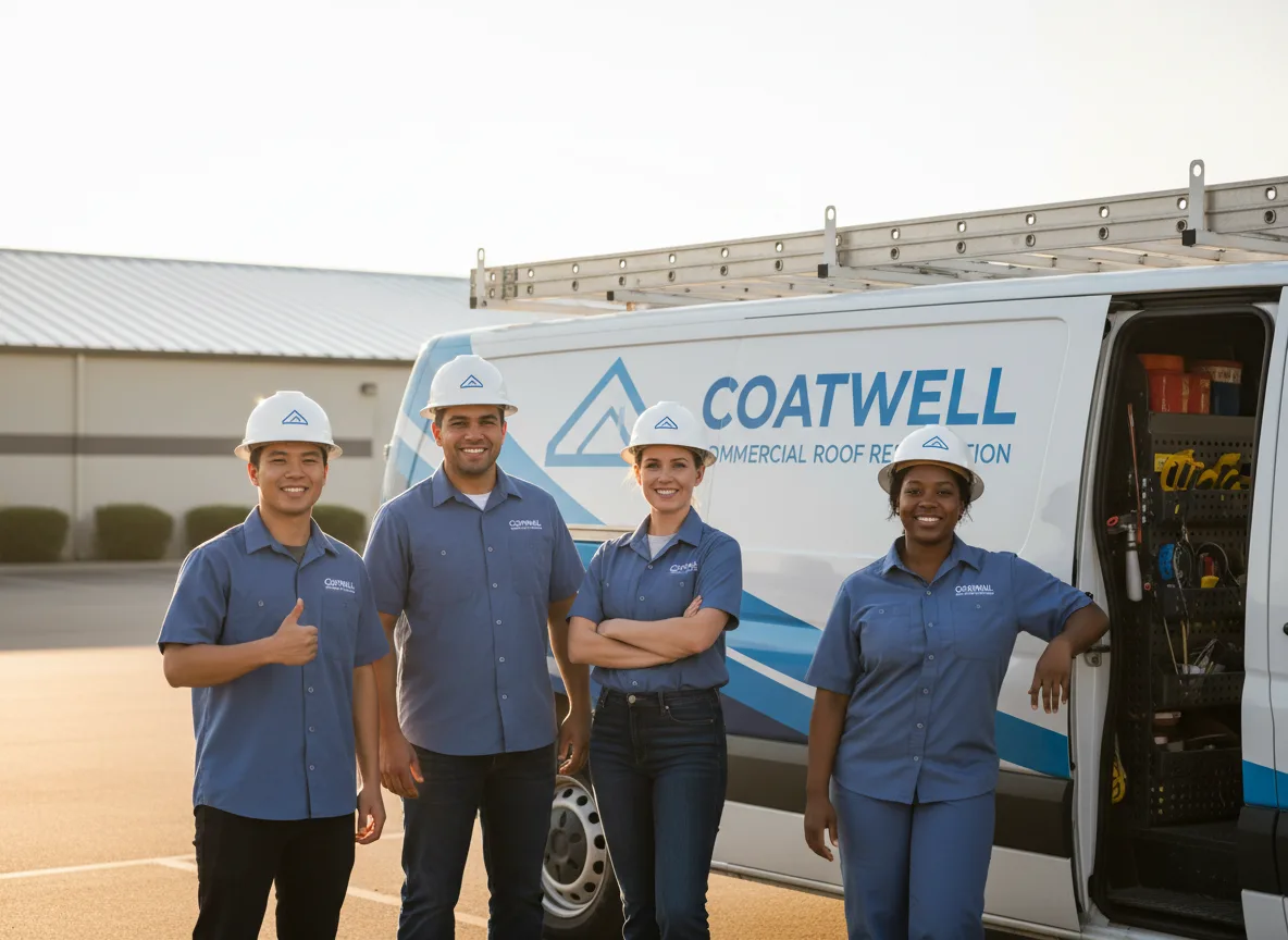 Commercial roof coating company in Milford, NY